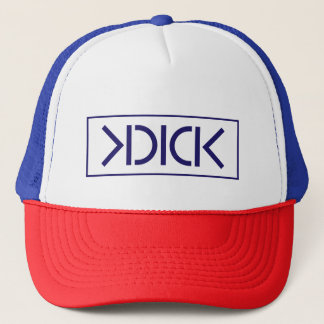KDICK BLUE Logo baseball cap.` Trucker Hat