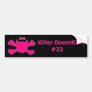 KDK, words1 Bumper Sticker