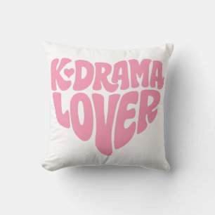 Kdrama Lover Gift Korean Drama Simple Home Decor Throw Pillow