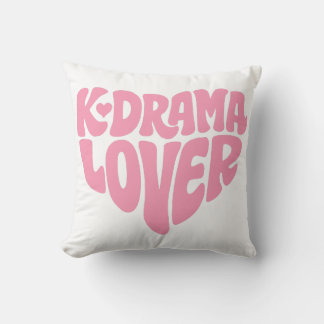 Kdrama Lover Gift Korean Drama Simple Home Decor Throw Pillow