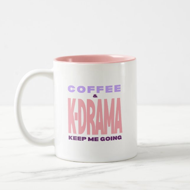 Kdrama Mug | Korean Drama Lover Gift | K-drama Cup (Left)