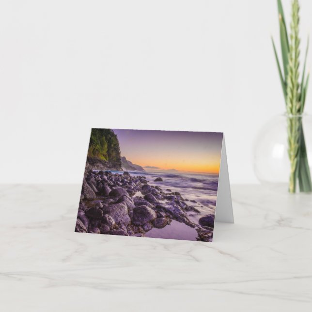 Ke’e Beach at Sunrise, Kauai, Hawaii (Devant)