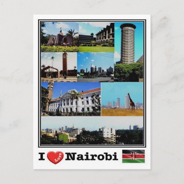 KE Kenia - Nairobi - Postcard (Front)