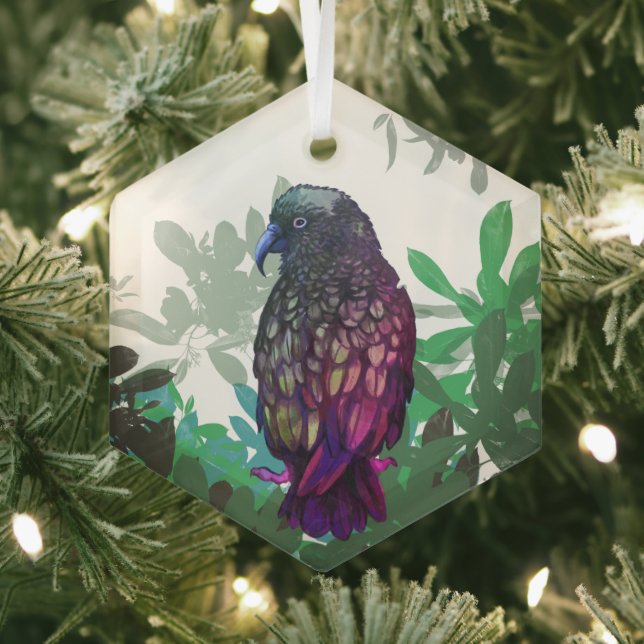 Kea bird  Ornament (Insitu)