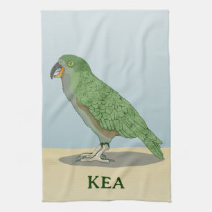 Kea New Zealand Bird Kitchen Towel