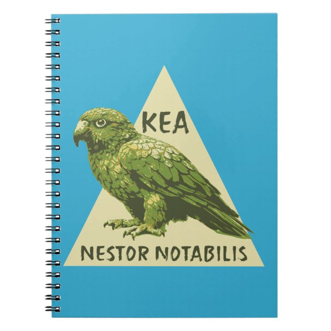 Kea New Zealand bird Notebook (Front)