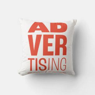 Kean MGC Advertising Throw Pillow