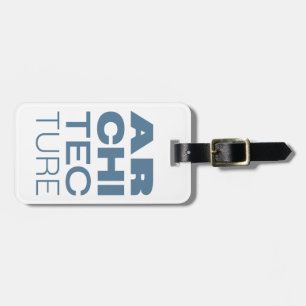 Kean MGC Architecture Luggage Tag