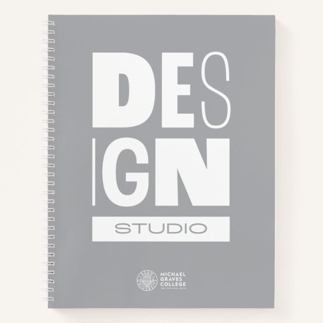 Kean MGC Design Studio Spiral Notebook (Front)