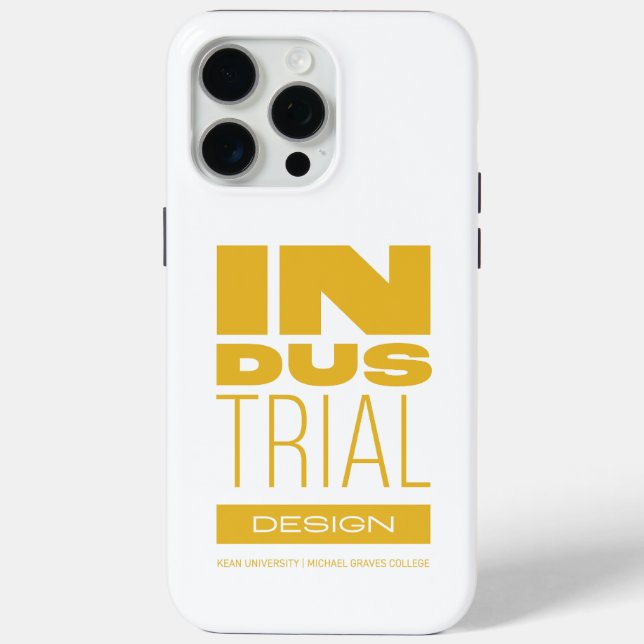 Kean MGC Industrial Design iPhone / iPad case (Back)