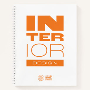 Kean MGC Interior Design Spiral Notebook