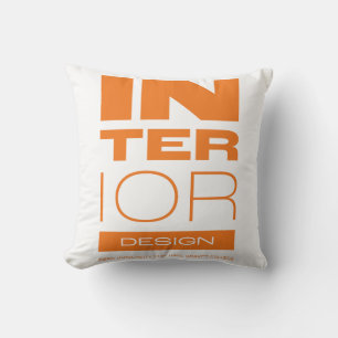 Kean MGC Interior Design Throw Pillow