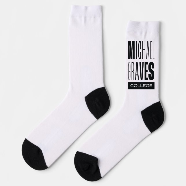 Kean MGC Michael Graves Socks (Left)