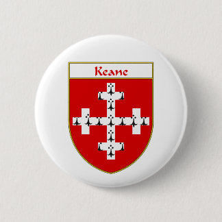 Keane Coat of Arms/Family Crest 2 Inch Round Button