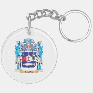 Keane Coat of Arms - Family Crest Keychain