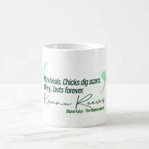 Keanu - Pain heals. Chicks dig scars.