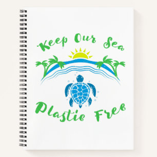Keap Our Sea Plastic Free Climate Change Ocean Notebook