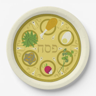 Keara Passover Paper Plate