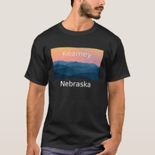 Kearney Nebraska Mountain sunset hometown T-Shirt
