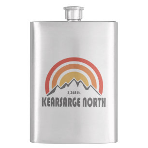 Kearsarge North New Hampshire Hip Flask