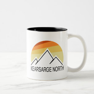 Kearsarge North New Hampshire Retro Two-Tone Coffee Mug