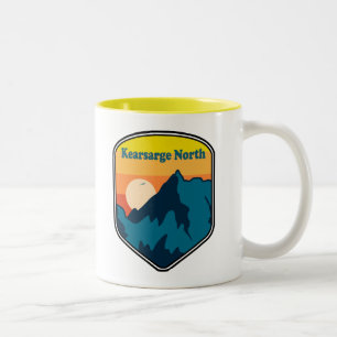 Kearsarge North New Hampshire Sunrise Two-Tone Coffee Mug