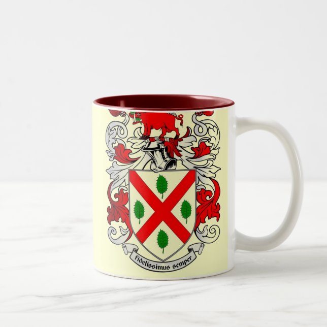 Keating Coat of Arms Mug - Customizable (Right)