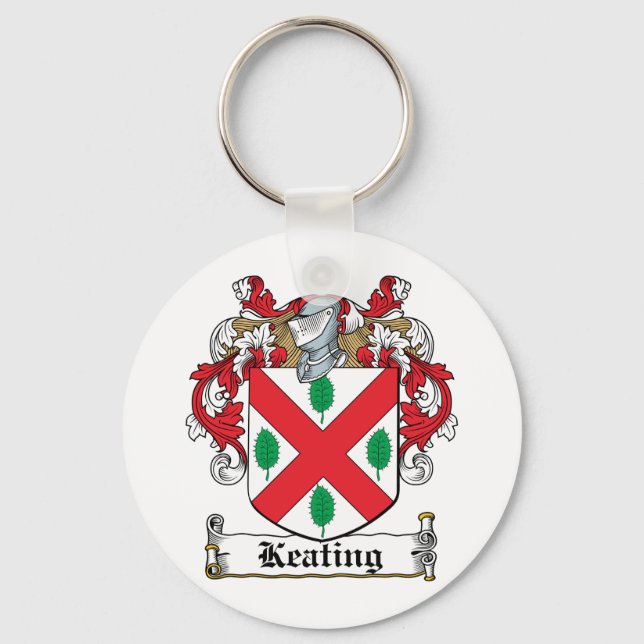 Keating Family Crest Keychain (Front)
