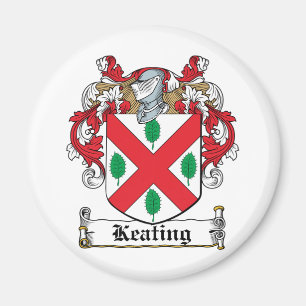 Keating Family Crest Magnet