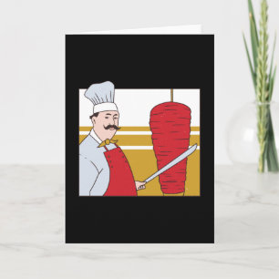 Kebab chef card