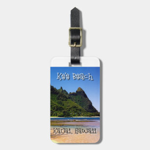 Ke'e Beach - luggage tag