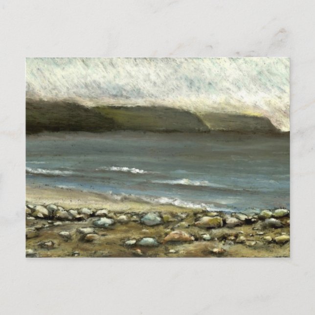 Keel Strand, carte postale de l'île Achill (Devant)