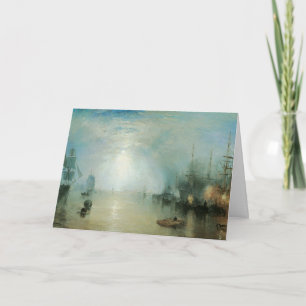 Keelmen Heaving Coals, Moonlight by Joseph Turner Card