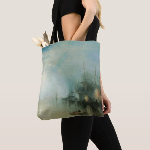 Keelmen Heaving Coals, Moonlight by Joseph Turner Tote Bag