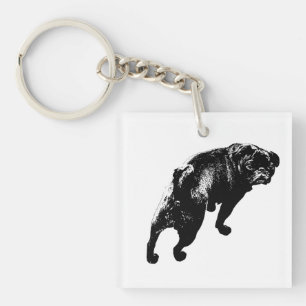 Keen Upturn, Modern Attitude Keychain