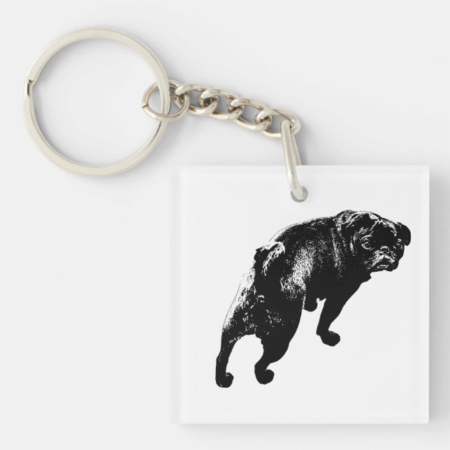 Keen Upturn, Modern Attitude Keychain (Front)