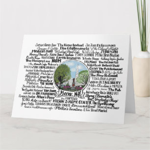 Keene, NH - Now & Then Card