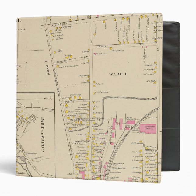 Keene, Ward 12 Binder (Front/Inside)