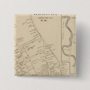 Keene, Ward 3, 5 2 Inch Square Button