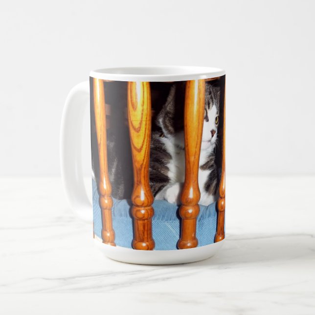 Keeno Derrière Les Bars Café Mug (Devant gauche)