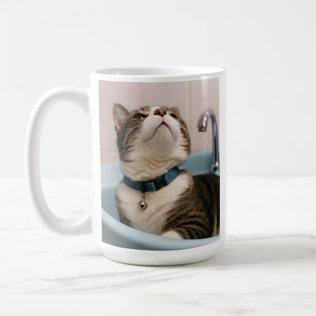 Keeno in the Sink Mug 2 (Left)