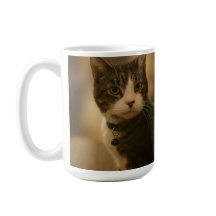 Keeno the Judgy Cat Coffee Mug