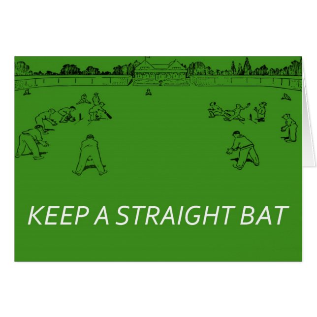 Keep a Straight Bat2 (Front Horizontal)