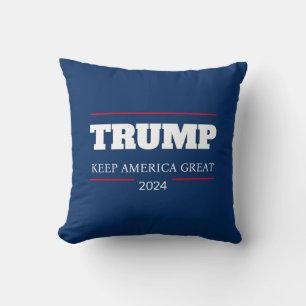 Keep America Great 2024  Vote Throw Pillow