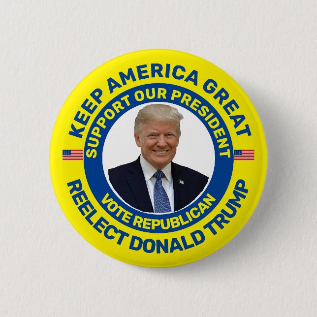 Keep America Great 2 Inch Round Button (Front)