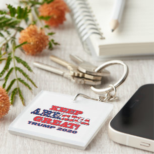 Keep America Great Trump 2020 Keychain