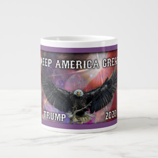 Keep America Great - Trump 2020 Large Coffee Mug