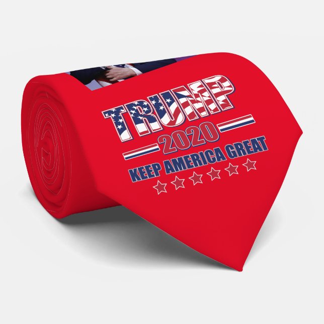 Keep America Great Trump 2020 Tie (Rolled)