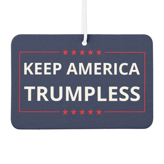 Keep America Trumpless VI Air Freshener (Front)