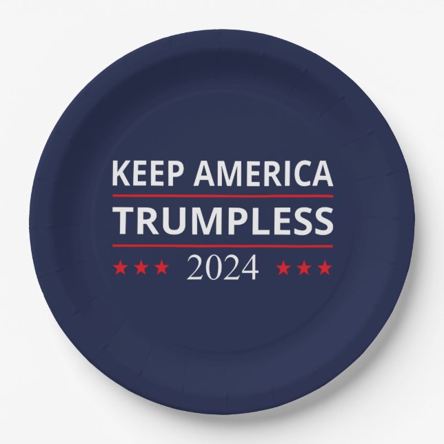 Keep America Trumpless VII Paper Plate (Front)